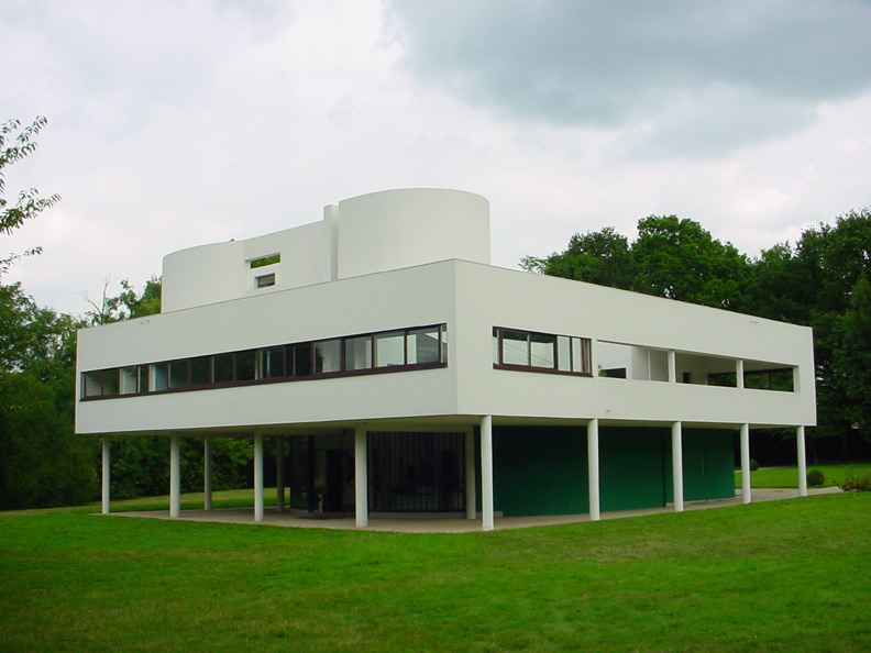 Villa Savoye in Poissy, France